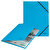 Leitz Recycle Elastik Bantlı Karton Dosya Mavi kucuk 4