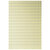 Kores Yapışkanlı Çizgili Not Kağıdı 150 mm x 100 mm Sarı 100 Yaprak kucuk 3