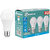 Akkurtlar Led Ampül 6500K Beyaz Işık 9 Watt - 60 Watt  3'lü Paket