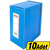 Üçgen Arşivleme Kutusu 22 x 31 x 13 cm Mavi 10'lu Paket