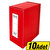 Üçgen Arşivleme Kutusu 29 x 40 x 9 cm Kırmızı 10'lu Paket