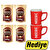 Nescafe Gold Kahve Poşet 200 gr 4 Adet + Nescafe Kupa 2'li Hediye