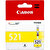 Canon 521 Sarı (Yellow ) Kartuş (CLI-521Y) kucuk 2