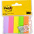 3M Post-it 670 Yapışkanlı Not Kağıdı 15 mm x 50 mm Sayfa İşareti 5 Renk 100 Yaprak kucuk 1