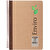 Gıpta Enviro Kraft Sert Kapaklı Spiralli Çizgili Defter 17 cm x 24 cm 100 Yaprak