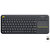 Logitech K400 Plus Dokunmatik Yüzeyli USB Bağlantılı Türkçe Q TV Klavyesi - Siyah kucuk 1