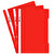 Avansas Eco Telli Dosya Kırmızı A4 Boyut 50'li Paket kucuk 3