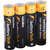 Avansas Battery Tech Süper Alkalin AAA İnce Kalem Pil 4'lü Paket kucuk 1