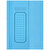 Avansas Büro Dosyası Yarım Kapak Mavi 25'li Paket kucuk 1