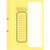Avansas Büro Dosyası Yarım Kapak Sarı 25'li Paket kucuk 5