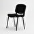 Avansas Comfort Çok Amaçlı 4'lü Misafir Sandalyesi Siyah kucuk 11