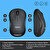 Logitech M220 Silent Kablosuz Mouse Siyah (Charcoal) 910-004878 kucuk 5