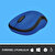 Logitech M220 Sessiz Kompakt Kablosuz Mouse - Mavi kucuk 2