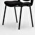 Avansas Comfort Çok Amaçlı Konferans Sandalyesi Siyah kucuk 12