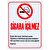 Sigara İçilmez PVC Dekota Uyarı Levhası P1D-02138 kucuk 1