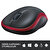 Logitech M185 USB Alıcılı Kompakt Kablosuz Mouse - Kırmızı kucuk 3