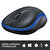 Logitech M185 USB Alıcılı Kompakt Kablosuz Mouse - Mavi kucuk 3