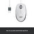 Logitech M100 Kablolu Optik Mouse Beyaz 910-005004 kucuk 3