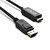 Inca IDPH-18T Display Port To HDMI 1.8 Metre Kablo Siyah kucuk 6
