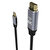 Inca ITCH-02TX Type-C To HDMI 4K Altın Uçlu Kablo 2 Metre kucuk 2
