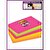 PostIt Super Sticky 76x127mm Neon R PK5