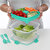 Sistema Salad Max To Go Clear Coloured