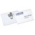 Name Badge with Combi-Clip 54x90mm PK50