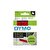 DYMO D1 Tape 12mm Black on Red