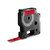 DYMO D1 Tape 12mm Black on Red