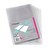Rexel Nyrex Twin Wallet Clear PK25