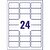 Inkjet Address Label 63.5x34mm 2400 lbl