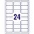 Avery NoPeel AntiTamper 63.5x34mm PK480