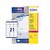 Avery QP Address Label 63x38mm PK5250