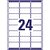 Avery QP Address Label 63x34mm PK2400