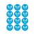 Social Distancing Name Badges Pk48