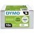 Dymo D1 BK/WH Tape 12mm PK10