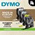 Dymo D1 BK/WH Tape 12mm PK10