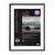 SECO A2 Black Aluminum Picture Frame