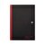 Black n Red A4 Casebound HB RECYC NB