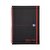 Black n Red A5 Recycled WB PP Cover NB