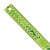 Oxford Geo Folding Rule Green