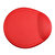 Intech Oval Wrist Support Mouse Pad Red