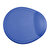 Intech Oval Wrist Support Mouse Pad Blue