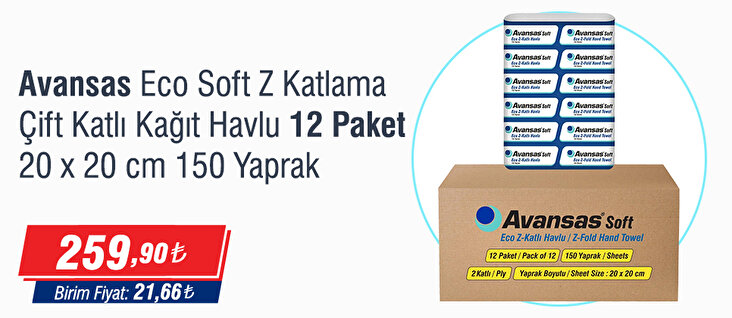 Avansas Markalı Temizlik Ürünlerimizi Denediniz mi?