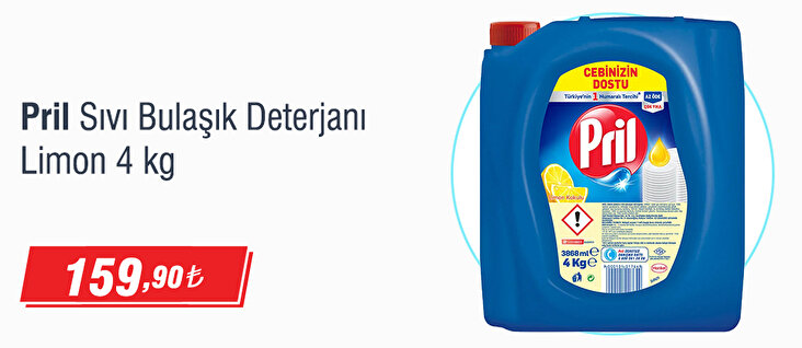 Bulaşık Deterjanlarında Fırsatlar!