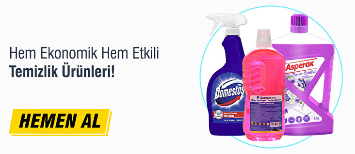 Yüzey Temizlik Ürünlerinde Kaçırılmayacak Fırsatlar!
