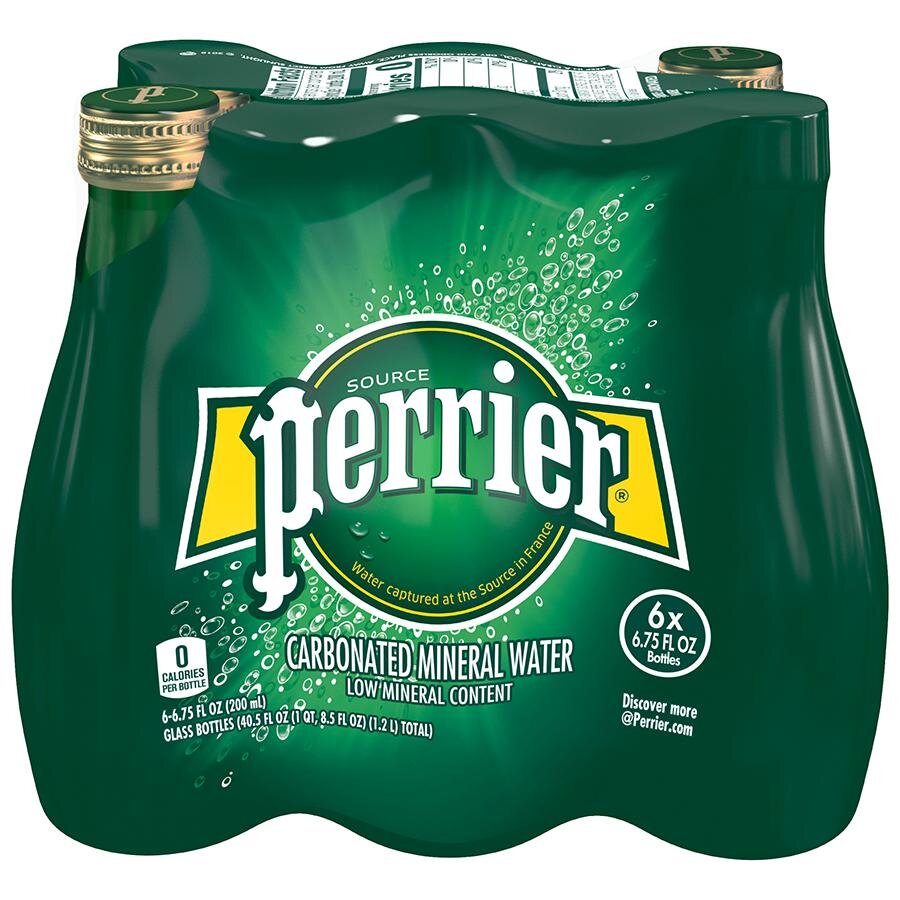 Perrier Doğal Mineralli Su 200 ml. 6'lı Paket
