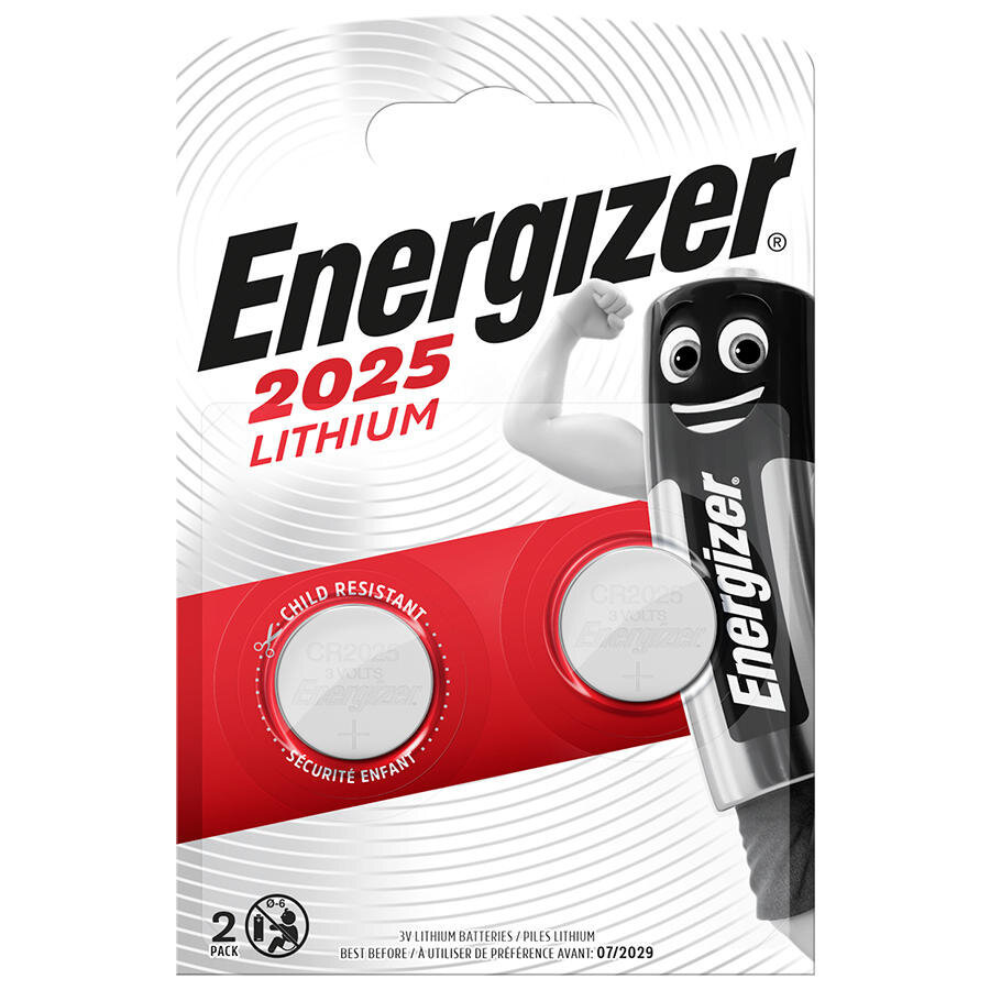 Energizer Lithium CR2025 2'li Pil Fiyatı | Avansas