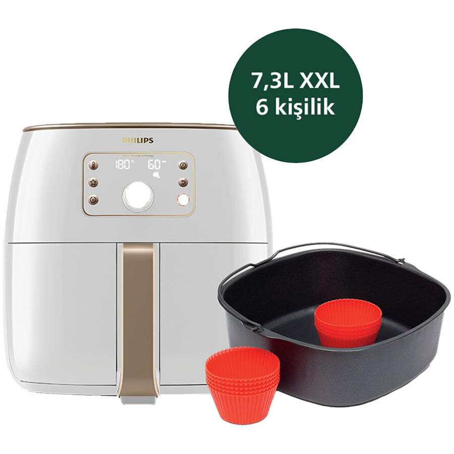 Philips HD9870/20 Premium Airfryer XXL 7.3 lt Fiyatı Avansas