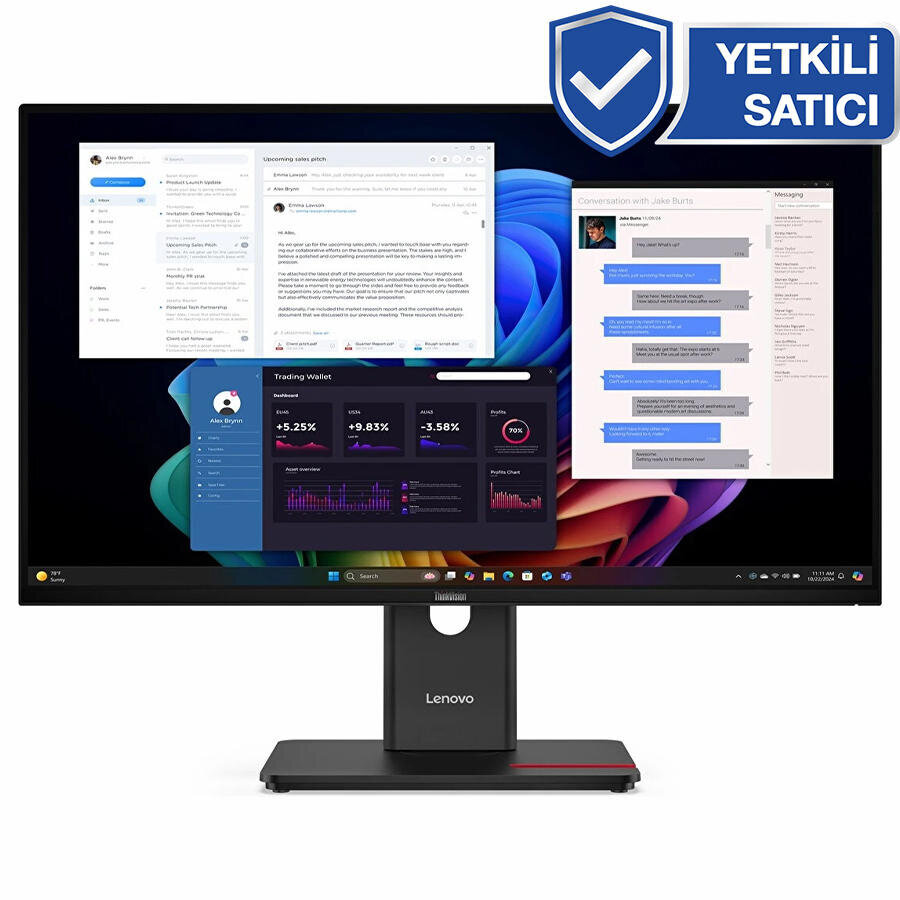 Lenovo ThinkVision 27'' 64AFGAT2TK 4ms 4K 60Hz Monitör Fiyatı
